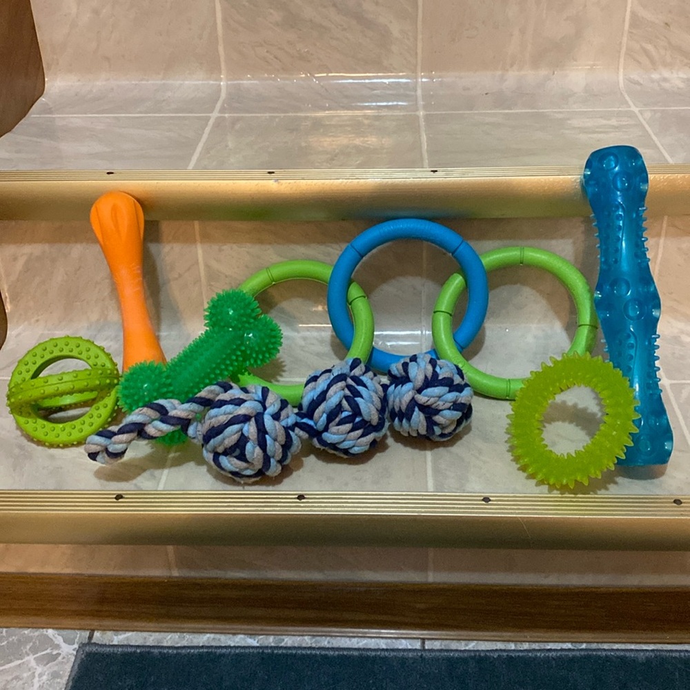 Bundle Preloved Dog Toys